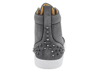 Tenis Barabas Gris con Estoperoles para Hombre
