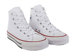 Tenis Converse Chuck Taylor All Star Eva Lift Blancos para Niño