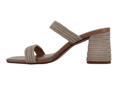 Sandalias Madden Girl Natural Raffia Beige para Mujer