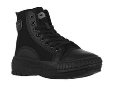 Tenis Lotto Ruvin Negro y Blanco para Mujer