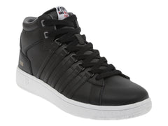 Tenis K-Swiss Court P Mid Negro para Hombre