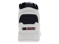 Tenis K-SWISS Court P Mid Blanco y Azul Marino para Hombre
