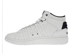 Tenis K-SWISS Court P Mid Blanco y Azul Marino para Hombre
