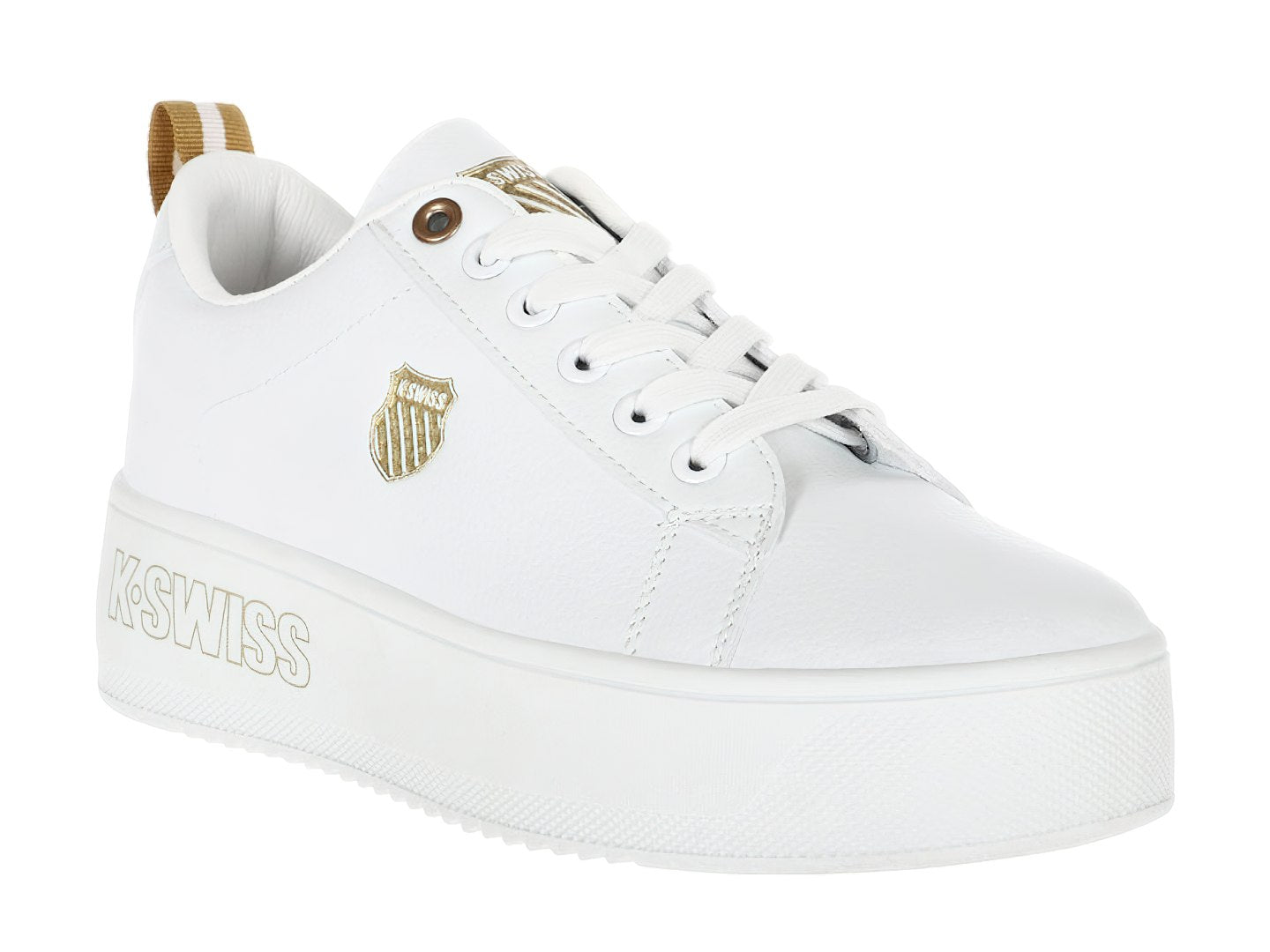 Tenis K-Swiss Trinity Platform 9F665 Para Mujer
