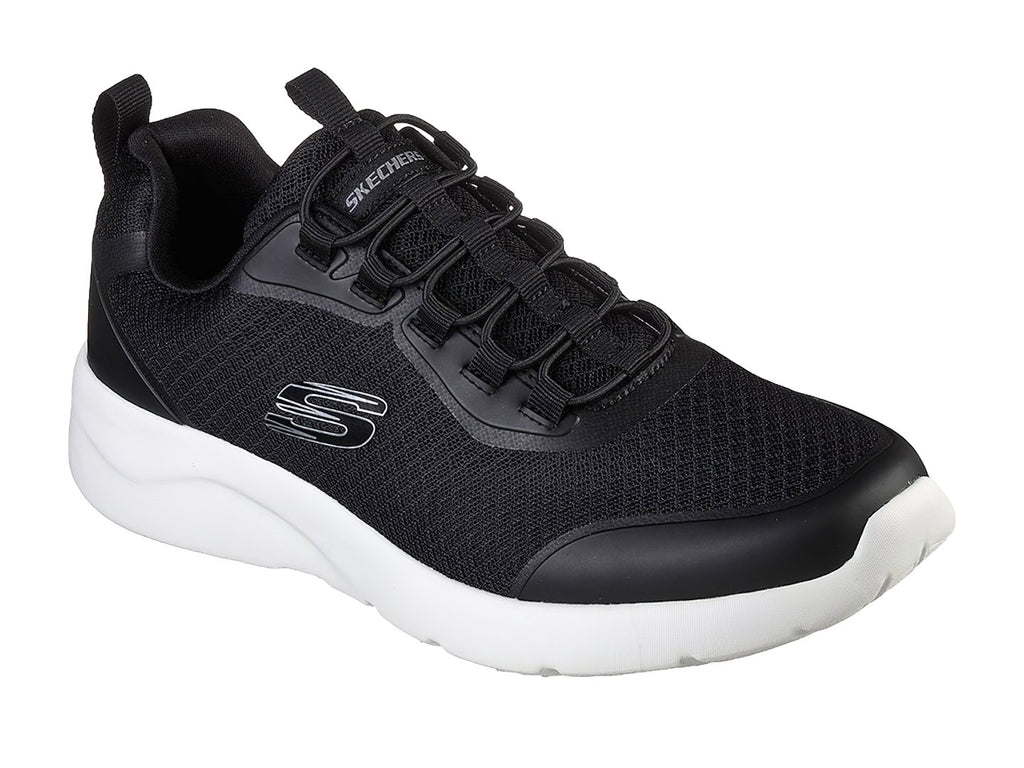 Tenis Skechers Dynamight 2.0 Negro con Blanco para Hombre