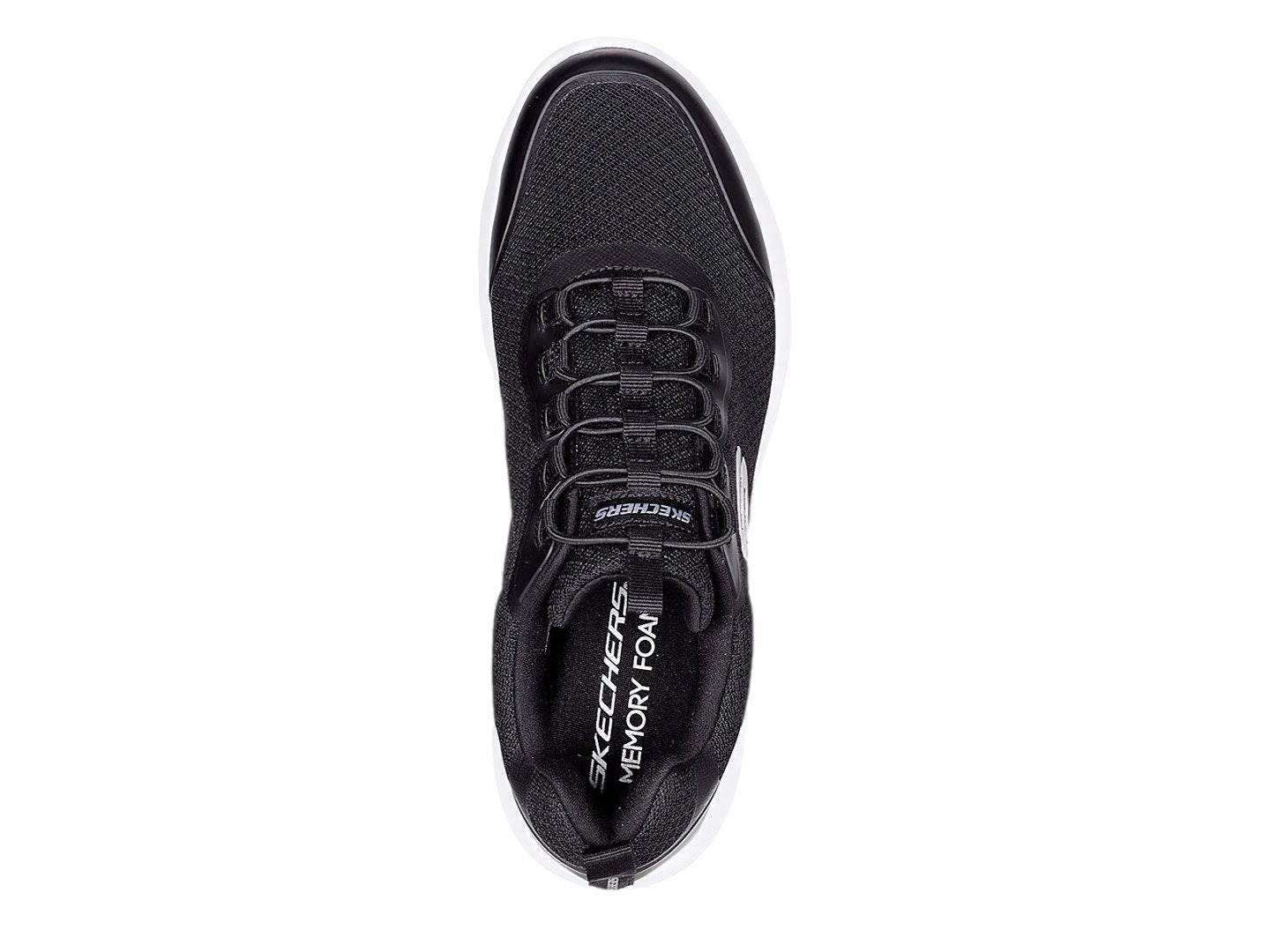 Tenis Skechers Dynamight 2.0 Negro con Blanco para Hombre