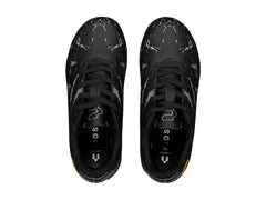 Tenis de Fútbol Charly Negro con Plata para Niño