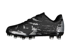Tenis de Fútbol Charly Negro con Plata para Niño