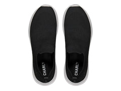 Tenis Charly Slip-on Negro con Blanco para Hombre