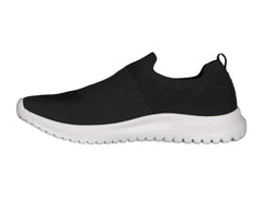 Tenis Charly Slip-on Negro con Blanco para Hombre