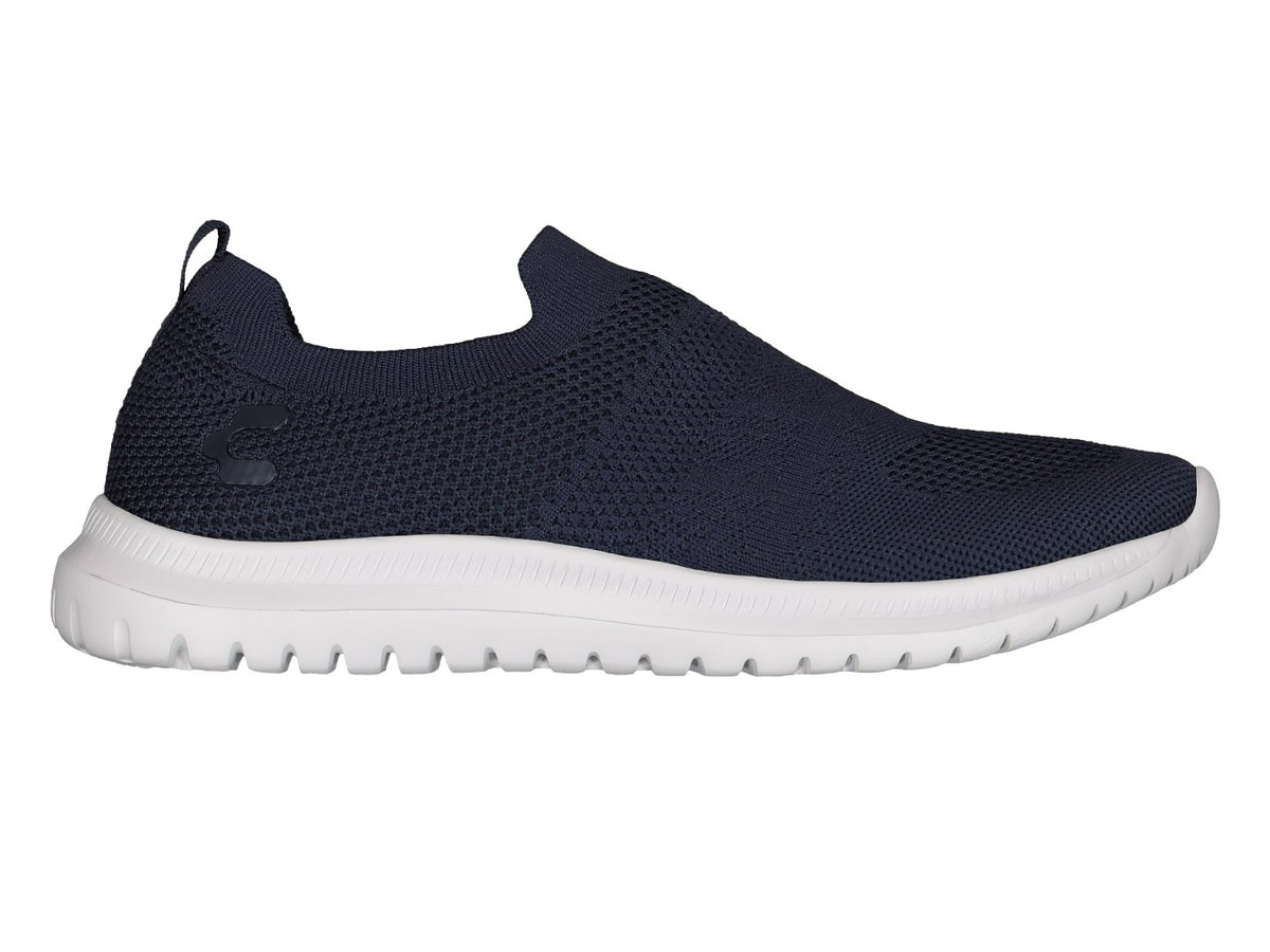 Tenis Charly Slip-on Azul Marino y Blanco para Hombre