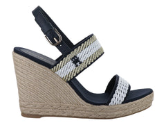 Sandalias Plataforma Tommy Hilfiger Azul para Mujer