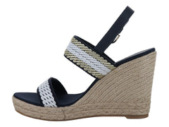 Sandalias Plataforma Tommy Hilfiger Azul para Mujer