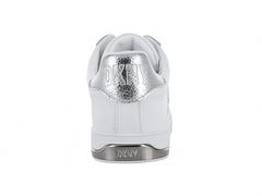 Tenis DKNY Blanco y Plata para Mujer
