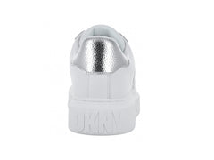 Tenis DKNY Blanco y Plateado para Mujer