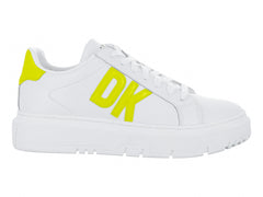Tenis DKNY Plataforma Blanco y Verde para Mujer
