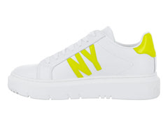 Tenis DKNY Plataforma Blanco y Verde para Mujer