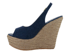 Sandalias Plataforma Luna Rosa Azul para Mujer