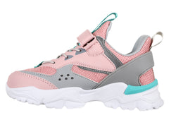 Tenis K-SWISS Ben CH Rosa y Gris para Niña