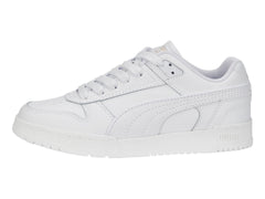 Tenis PUMA RBD Game Low Blanco y Dorado para Niño