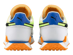 Tenis PUMA Future Rider Twofold Blanco y Verde para Niño