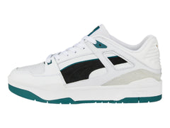 Tenis PUMA Slipstream Suede Blanco, Negro y Verde para Hombre