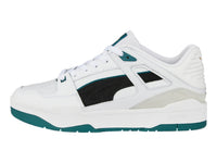 Tenis PUMA Slipstream Suede Blanco, Negro y Verde para Hombre