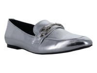 Mocasines Roze Color Plata para Mujer