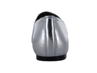 Mocasines Roze Color Plata para Mujer