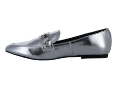 Mocasines Roze Color Plata para Mujer
