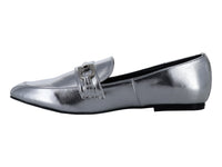 Mocasines Roze Color Plata para Mujer