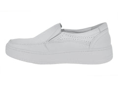 Zapatos Planos Mas Descanso Blanco para Mujer