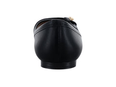 Zapatos Planos Luna Rosa Negro para Mujer