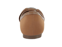 Zapatos Ballerinas Luna Rosa Color Camel para Mujer