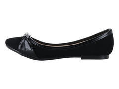 Zapatos Ballerinas Luna Rosa Negros para Mujer