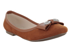 Zapatos Balerinas Luna Rosa Color Armañac para Mujer