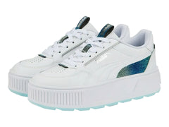 Tenis PUMA Karmen Rebelle Night Out Blanco y Aqua para Niña