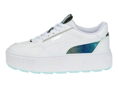 Tenis PUMA Karmen Rebelle Night Out Blanco y Aqua para Niña