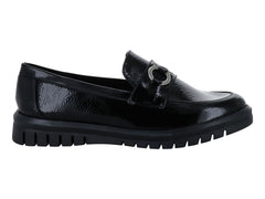Zapatos Planos Clinton Charol Negro para Mujer