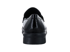 Zapatos Planos Clinton Charol Negro para Mujer