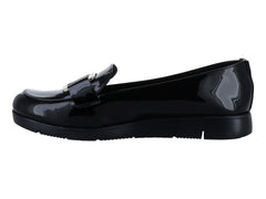 Zapatos Mocasines Clinton Charol Negro para Mujer