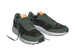 Tenis Adidas Run 70s Verde, Negro y Naranja para Hombre
