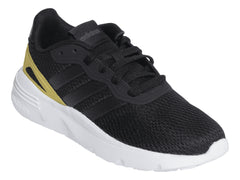 Tenis Adidas Nebzed Negro con Dorado para Mujer