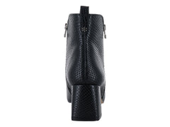 Botines Felipe Rivera Charol Negro para Mujer