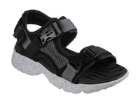 Sandalias Skechers Stamina Negro y Gris para Hombre