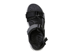 Sandalias Skechers Stamina Negro y Gris para Hombre
