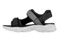 Sandalias Skechers Stamina Negro y Gris para Hombre