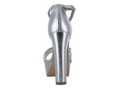 Zapatillas de Fiesta Clasben Plata para Mujer