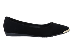 Zapatos Planos Clasben Aina Negro para Mujer