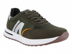 Tenis Clasben Sneakers Verde para Hombre